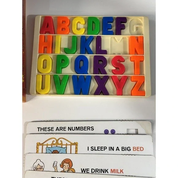 Vintage Original 1972 Fisher Price School Days Portable Play Desk - Picture 6 of 11